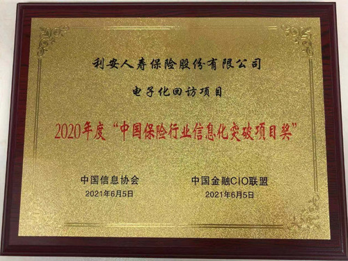 中国保险行业信息化